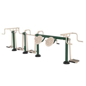 big six mi outdoor gym equipment