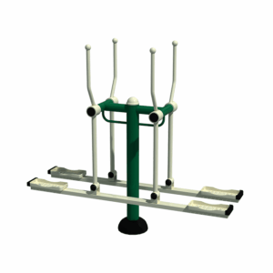 double cross country skier outdoor gym equipment