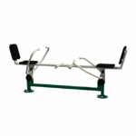 double rower outdoor gym equipment