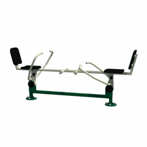 double rower outdoor gym equipment