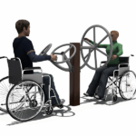 GF-FY208 Disabled Outdoor Gym