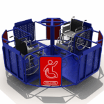GF-FY305 Disabled Outdoor Gym Mary GO Round