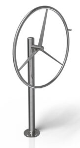 GF-ST1346 Single Wheel Taiji Stainless Steel Outdoor Gym