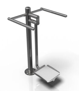 GF-ST1352 Single Pendulum Stainless Steel Outdoor Gym