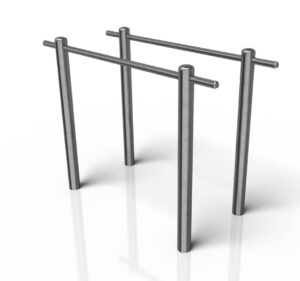GF-ST1353 Chin Up Parallel Bars Stainless Steel Outdoor Gym