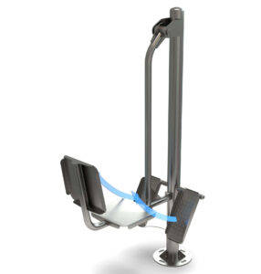 GF-ST5241 Leg Press Stainless Steel Outdoor Gym