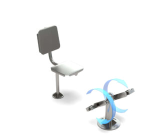 GF-ST5248 Pedal Trainer Stainless Steel Outdoor Gym