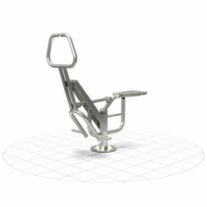 GF-ST822 Horse Rider Stainless Steel Outdoor Gym