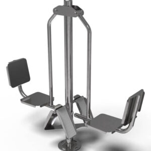 GF-ST883 Leg Press Double Stainless Steel Outdoor Gym