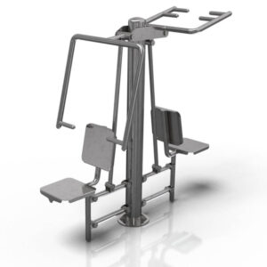 GF-ST885 Pull And Push Stainless Steel Outdoor Gym