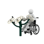 GF-TW504 Taiji Wheel Type 2 Outdoor Gym Disabled