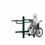 GFUB414 UPRIHGT BIKE Outdoor Gym Disabled