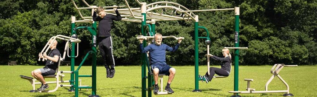 Outdoor Gym With Multi function