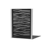 Nature Flow Decorative Metal Privacy Screen
