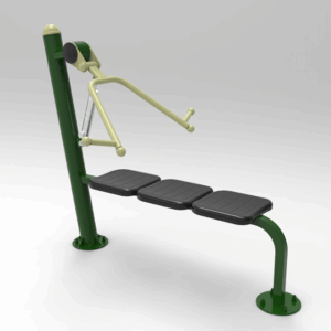 resistance bench press outdoor gym equipment