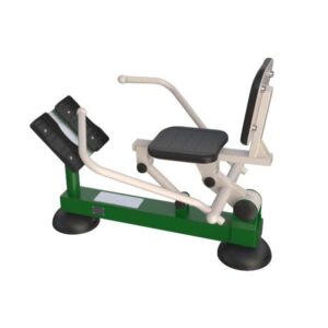self weighted rower outdoor gym equipment