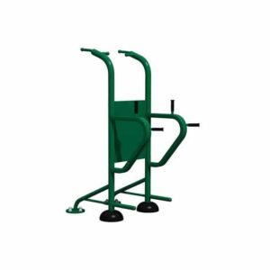 Leg lift station outdoor gym equipment
