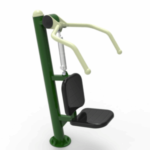 resistance shoulder press outdoor gym equipment