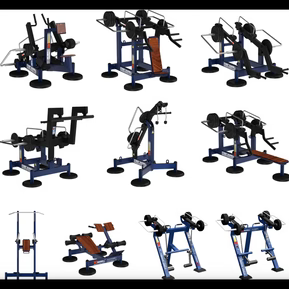 10 Plate Loaded Outdoor Gym Packages