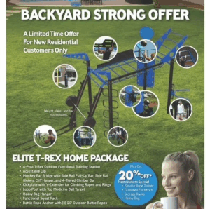 Promotion Offer for Backyard Strong Gymnastics